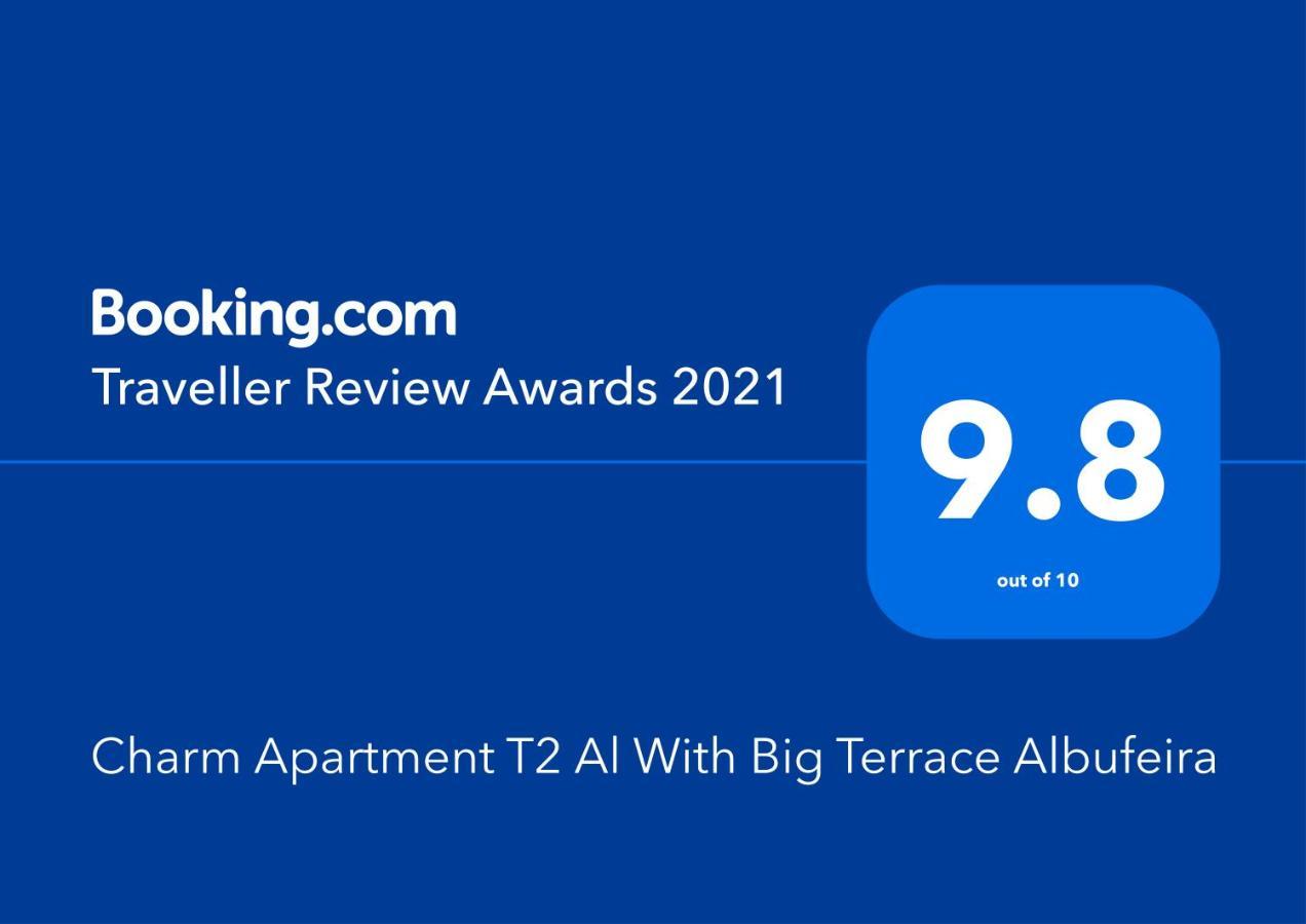Charm Apartment T2 All With Big Terrace Albufeira Self Check-In Extérieur photo