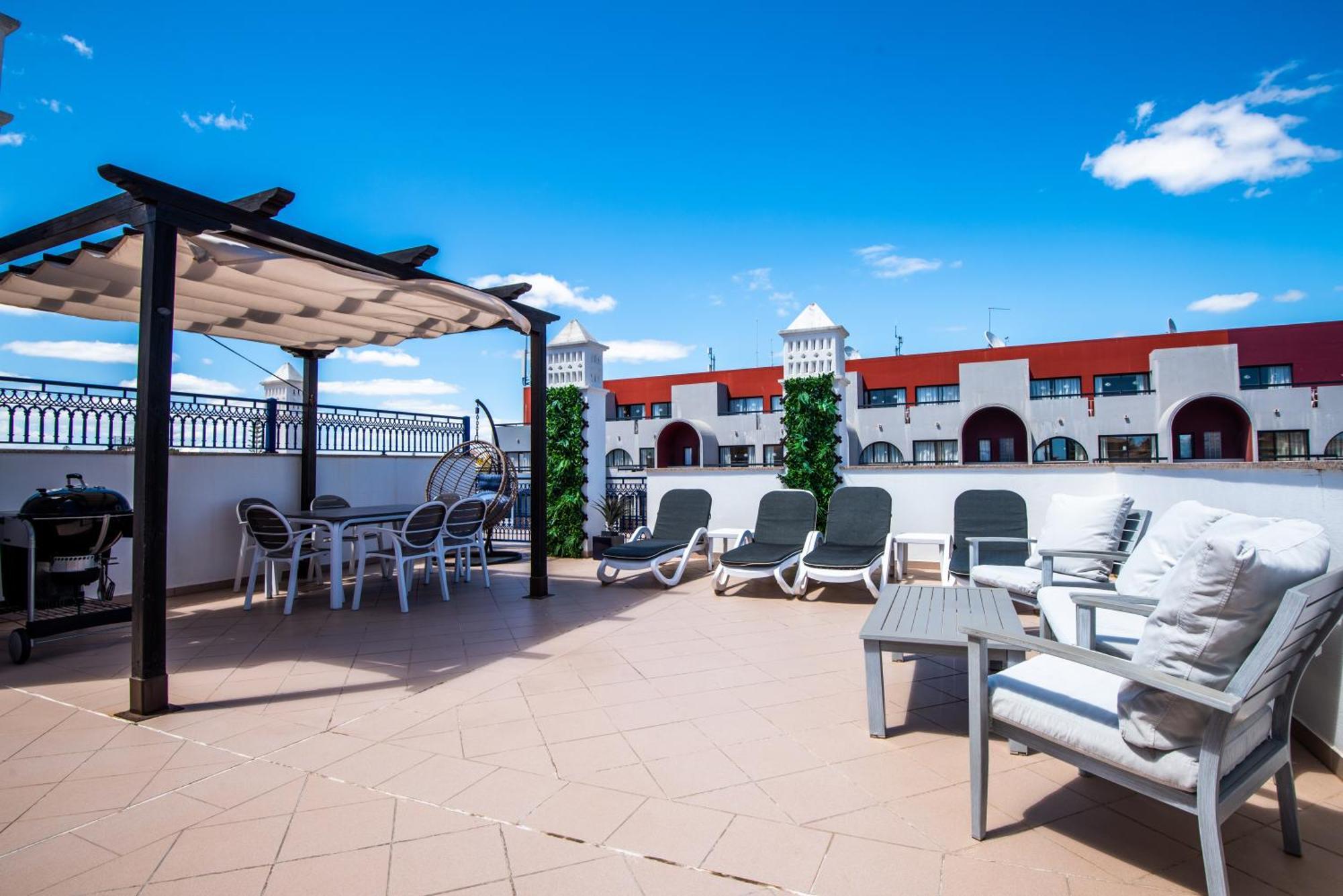 Charm Apartment T2 All With Big Terrace Albufeira Self Check-In Extérieur photo