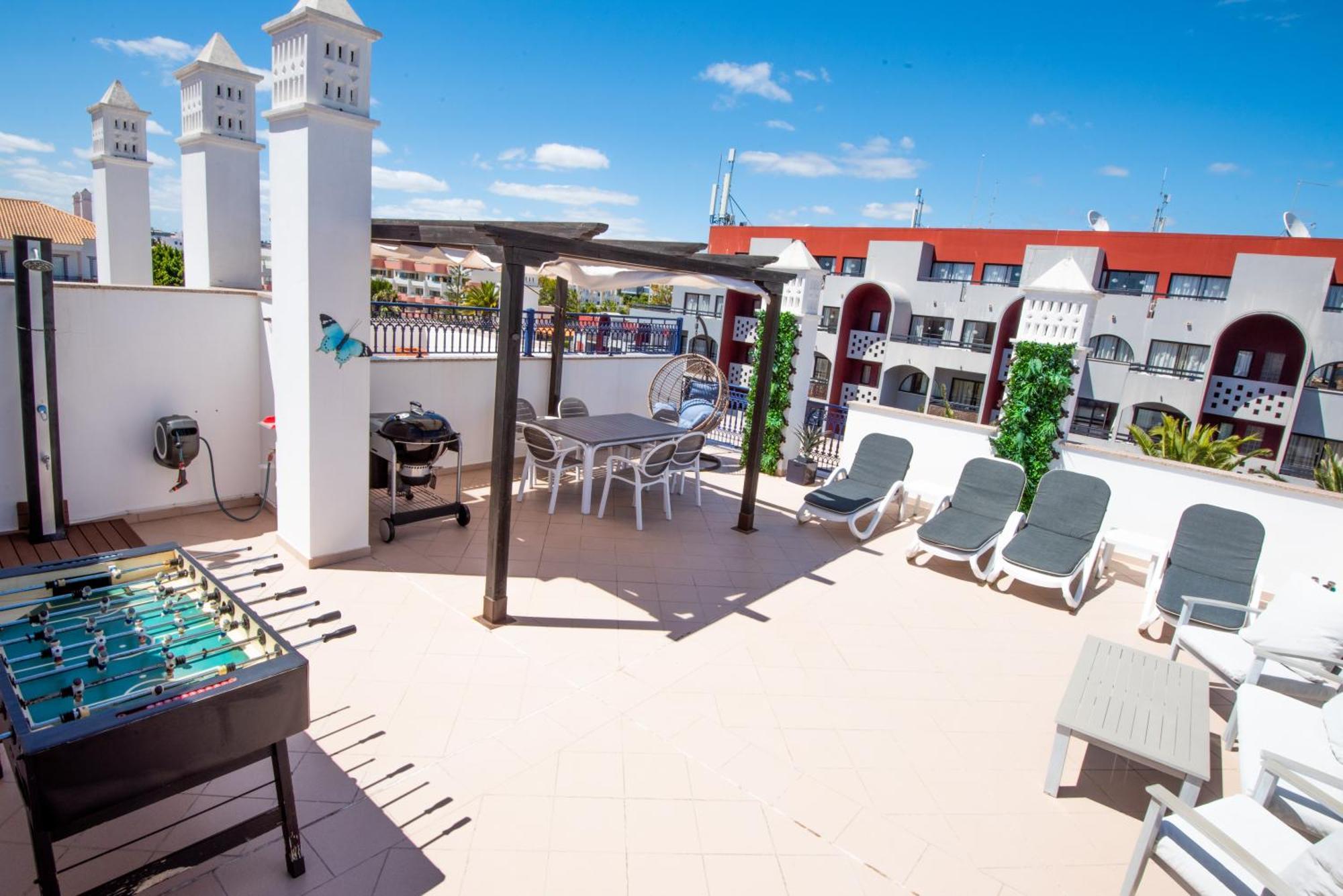 Charm Apartment T2 All With Big Terrace Albufeira Self Check-In Extérieur photo
