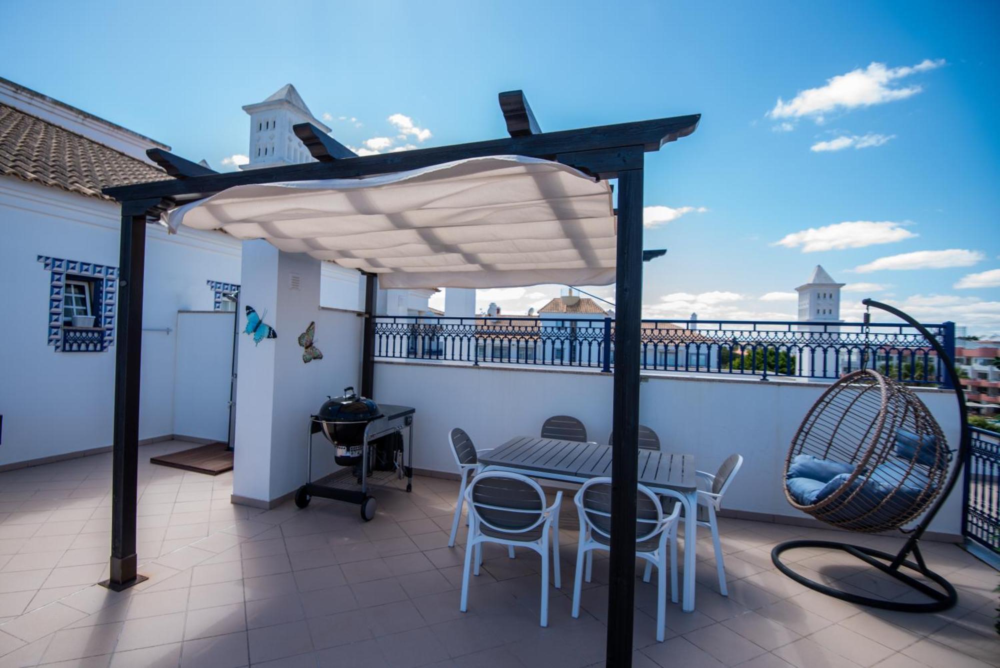 Charm Apartment T2 All With Big Terrace Albufeira Self Check-In Extérieur photo