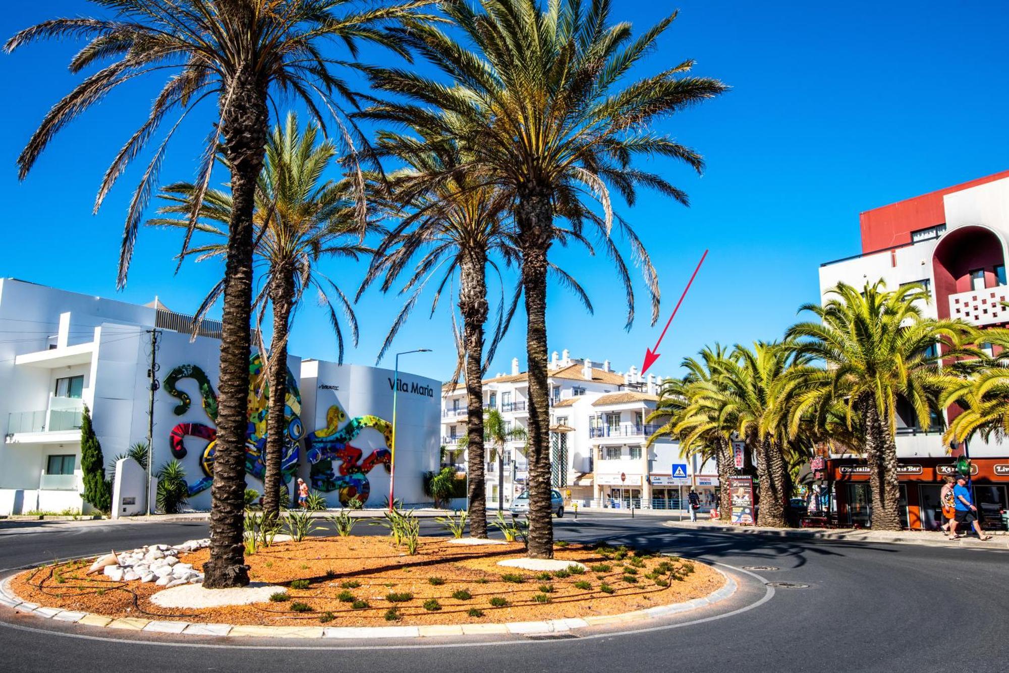 Charm Apartment T2 All With Big Terrace Albufeira Self Check-In Extérieur photo